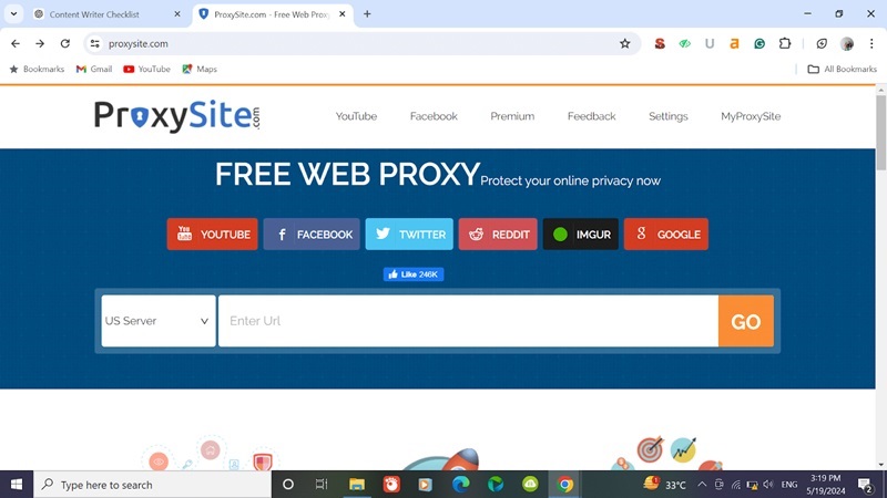 Rủi ro proxy server miễn phí không hỗ trợ bảo mật HTTPS