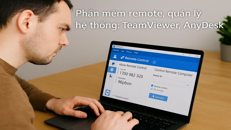 Cách Sử Dụng Proxy Với TeamViewer, AnyDesk