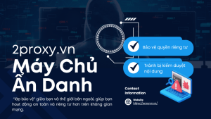 Máy Chủ Ẩn Danh – Lựa Chọn Thông Minh Cho Bảo Mật Và Tự Do Trực Tuyến